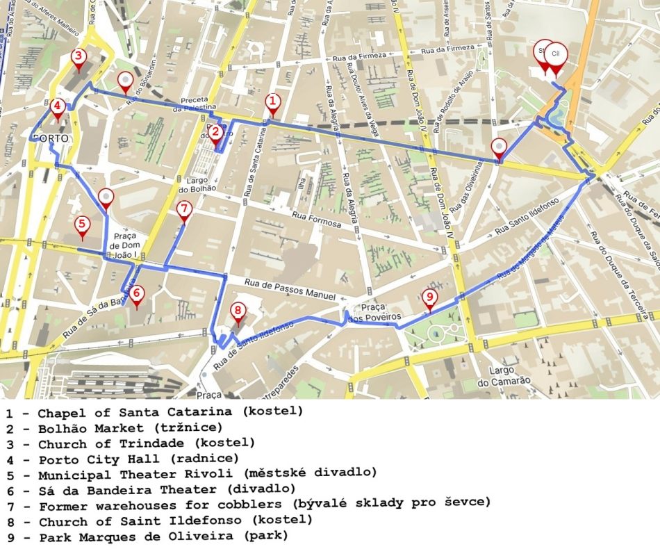 Portugalsko - 1. den